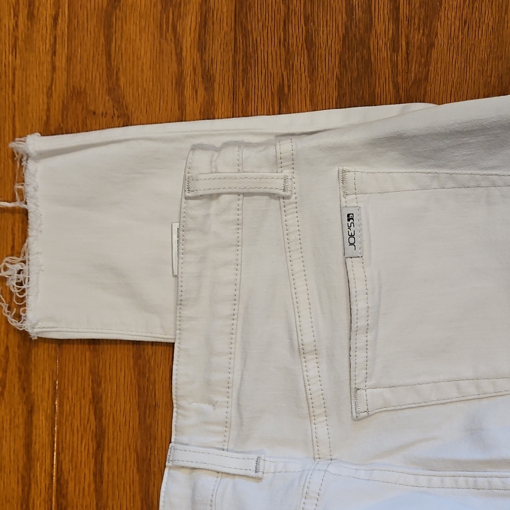 Joe's Women's White Distressed Jeans - Picture 9 of 11